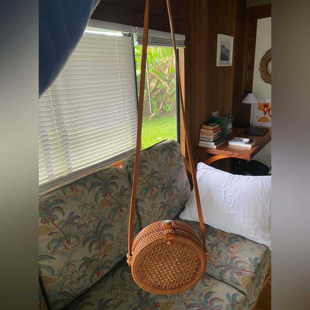 Woven Crossbody Bag